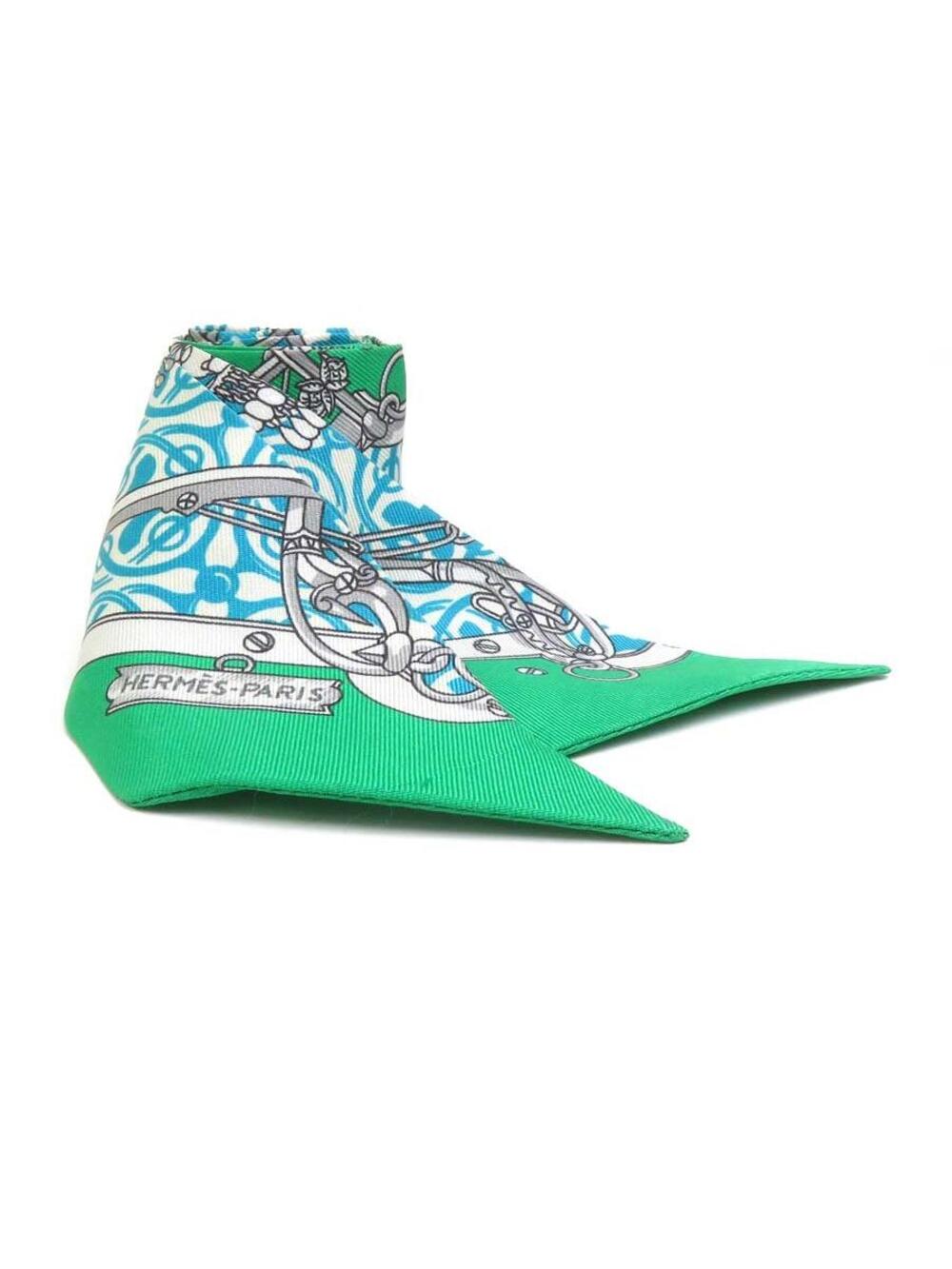 Auth Hermes Twilly Ribbon Scarf #372685H20B